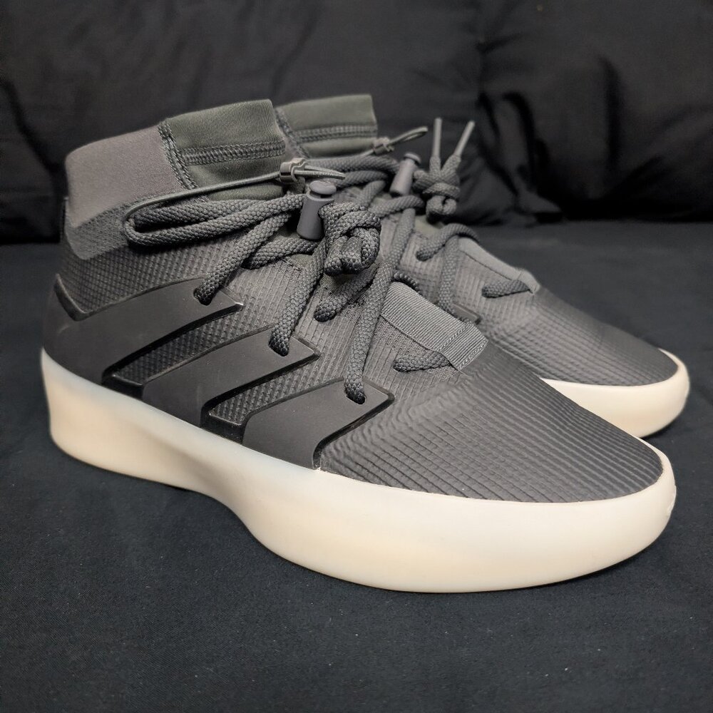 Adidas x Fear Of God Basketball 1 - Size 11 (Fit like a 10) - Carbon Sesame